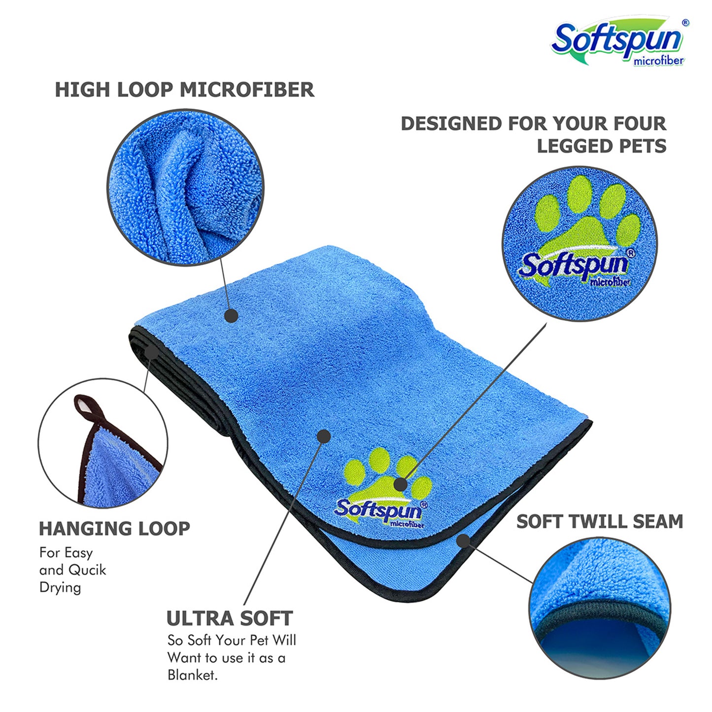 Pet Towel/Wrap Large Breeds