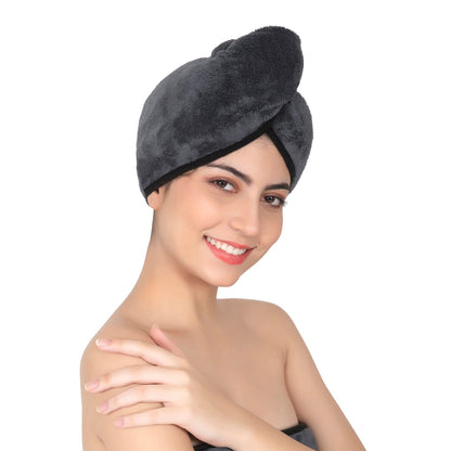 Microfiber Hair Drying Wrap Plush