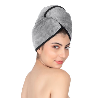 Microfiber Hair Drying Wrap Plush