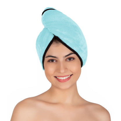 Microfiber Hair Drying Wrap Plush