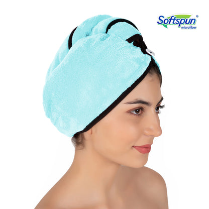 Microfiber Hair Drying Wrap Plush