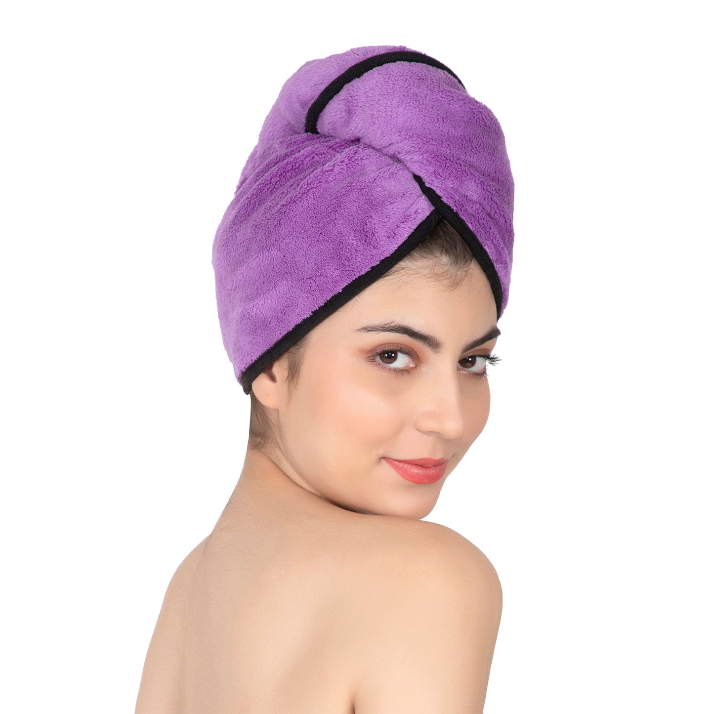 Microfiber Hair Drying Wrap Plush