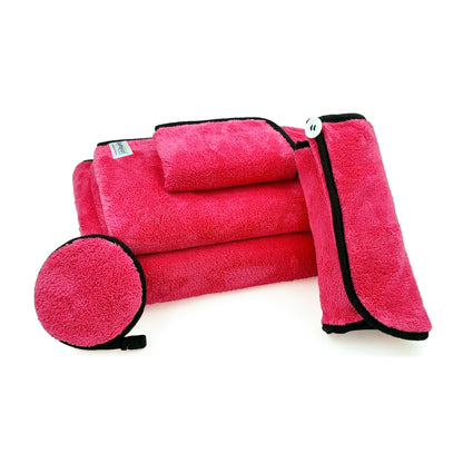 Microfiber Bath & Body Set Plush XL